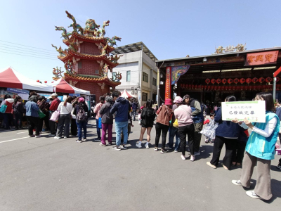 115.03.07航班起飛(大雅區寶興宮小麥文化節-90人次)